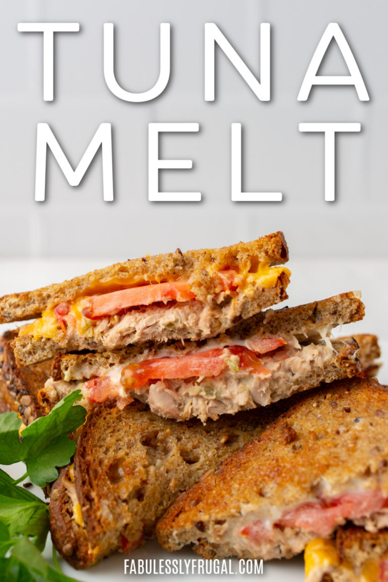 Simple Air Fryer Tuna Melt Recipe Fabulessly Frugal