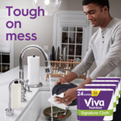 24 Super Rolls Viva Paper Towels as low as $26.90 Shipped Free (Reg. $32)...