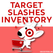 target slashes inventory