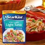 12-Pack StarKist Chunk Light Tuna in Water as low as $7.21 Shipped Free...