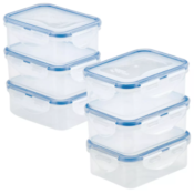 Today Only! 12-Piece Easy Essentials Rectangular 12-Pc. Food Storage Container...
