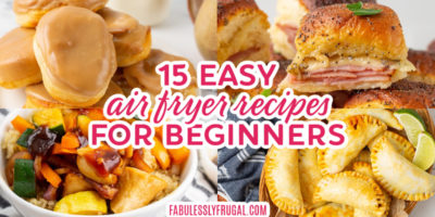 easy air fryer recipes for beginners