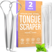 2-Pack BASIC CONCEPTS Tongue Scrapers $6.99 After Coupon (Reg. $9.79) -...