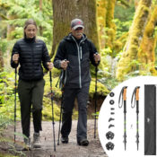2-Pack Cascade Mountain Tech Aluminum Trekking Poles $19.99 (Reg. $29.99)...
