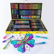 210-Piece Art 101 Budding Artist Multifunction Child Drawing Set $10 (Reg....