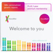 Amazon Prime Day: 23andMe+ Premium Membership Bundle - DNA Kit with Personal...