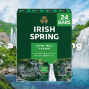 24-Count Irish Spring Men's Deodorant Bar Soap, Original Scent as low as...