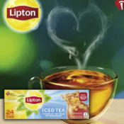 24-Count Lipton Family-Size Iced Tea Bags, Unsweetened as low as $2.18...