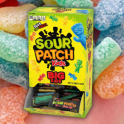 240-Count SOUR PATCH KIDS Big Individually Wrapped Soft & Chewy Candy...