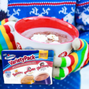 30 Cups Hostess Variety Pack Cappuccino and Hot Cocoa $18.95 (Reg. $24.48)...