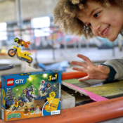 40-Piece LEGO City Stuntz Building Set $9.97 (Reg. $24) - Includes 3 Minifigures,...