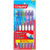 6-Count Colgate Extra Clean Full Head Medium Toothbrushes as low as $2.99...