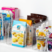 6-Pack Clear Pantry Storage Organizer Bins $23.99 After Coupon (Reg. $33)...