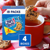 72 Packs CHIPS AHOY! Cookies as low as $15.72 Shipped Free (Reg. $23.12)...