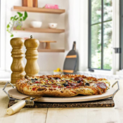 Ceramic Flat 13 Inch Pizza Stone Set $10.99 (Reg. $19.99) - FAB Ratings!...
