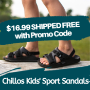 Chillos Kids' Sport Sandals On Sale from $16.99 After Code (Reg. $40) +...