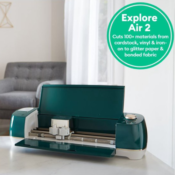 Cricut Explore Air 2 Emerald Diecut Machine and Accessories Bundle $179...