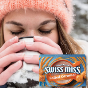 FOUR Swiss Miss Salted Caramel Flavored Hot Cocoa Mix 8-Count Boxes as...
