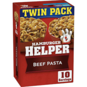 FOUR Twin Packs Hamburger Helper as low as $8.48 Shipped Free = 8 Boxes...