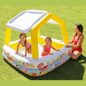 Intex Inflatable Ocean Scene Sun Shade Kids Pool $20.59 (Reg. $69.99)