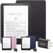 Amazon Prime Day: Kindle Paperwhite Essentials Bundle - Wifi, Ad-Supported...