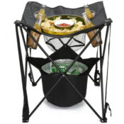 Collapsible Tailgating Table $28.97 (Reg. $50) - With Insulated Cooler,...