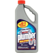 Mister Plumber Drain Opener Liquid Cleaner $1 - Cleans Drains Faster!