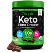 Orgain Keto Plant-Based Protein Powder, Chocolate, 0.97 Lb as low as $17.95...
