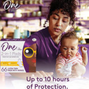 Save $2 on One by Poise Ultra Thin Feminine Pads with Wings as low as $13.28...