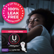 Save $2 on U by Kotex as low as 25¢ each pad After Coupon + Free Shipping!