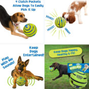 Wobble Wag Giggle Ball Interactive Dog Toy as low as $11.59 Shipped Free...
