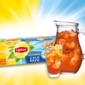 66-Count Lipton Cold Brew Family Size Decaf Iced Tea Bags as low as $12.34...