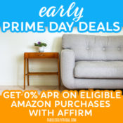 Prime Members Get 0% APR On Up To 12 Payments With Affirm - No Hidden Fees,...