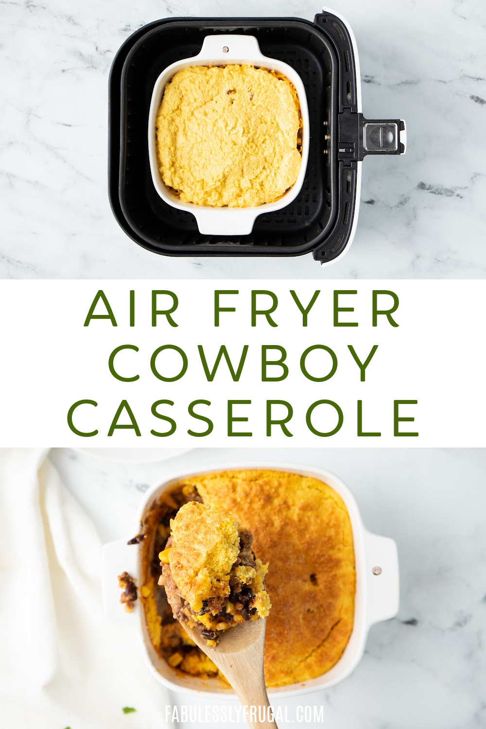 air fryer cowboy casserole