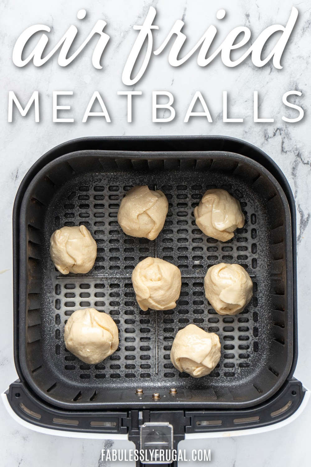 air fried meatballs