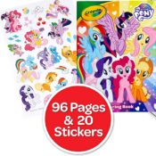 Crayola My Little Pony 96-Page Coloring Book $1.59 (Reg. $3.99) - My Little...