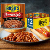 12-Pack BUSH'S BEST Homestyle Baked Beans as low as $14.50 After Coupon...