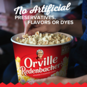 12-Pack Orville Redenbacher’s Movie Theater Butter Popcorn Tubs as low...