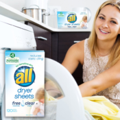 120-Count All Free & Clear Dryer Sheets as low as $3.80 Shipped Free (Reg....