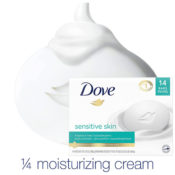 14-Pack Dove Sensitive Skin Beauty Bars as low as $12.14 After Coupon (Reg....