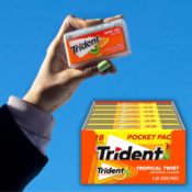 168-Count Trident Tropical Twist Sugar Free Gum as low as $8.70 After Coupon...