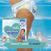 18-Count Pampers Splashers Swim Diapers, Medium as low as $4.95 After Coupon...