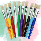 20-Pack Paint Brushes for Kids $9.99 (Reg. $14) - 50¢/brush! FAB Ratings!...