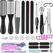 23 in 1 Professional Pedicure Tools Set $13.49 After Coupon (Reg. $16)...