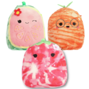 3-Pack Squishmallows Official Kellytoy Plush 8