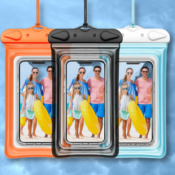 3-Pack Waterproof Phone Pouches $7.99 After Code (Reg. $15.98) - $2.66...