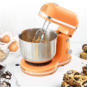 3.5 Quart Delish by DASH Compact Stand Mixer with Beaters & Dough Hooks...