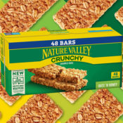 48-Pack Nature Valley Crunchy Oats 'n Honey Granola Bars as low as $6.57...