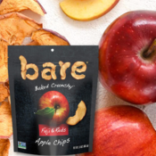 6-Pack Bare Baked Crunchy Apple Chips, Fuji & Reds as low as $16.63...