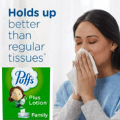 744 Count Puffs Plus Lotion Facial Tissues $9.47- $0.01 per tissue